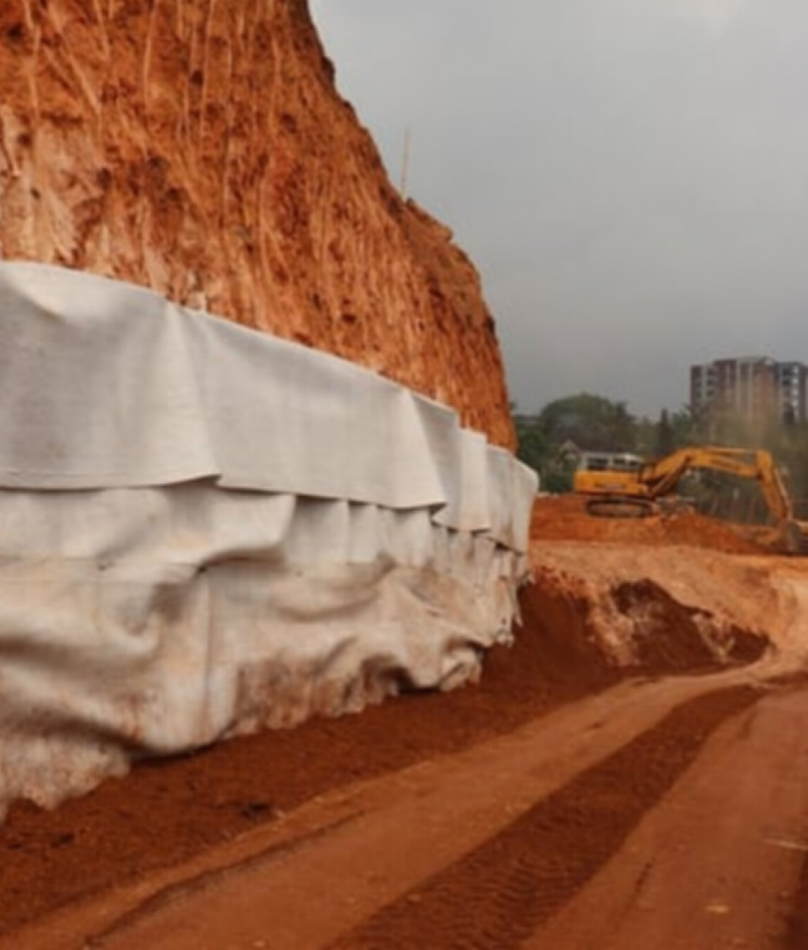 Golf view GRS Retaining Wall